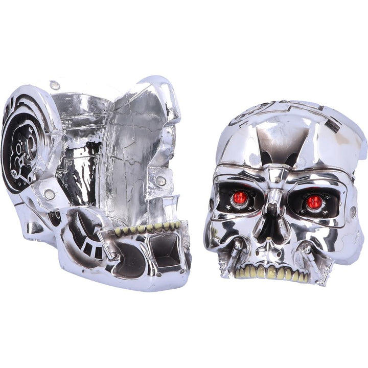 Nemesis Now T-Terminator Box 18cm Silver, Resin