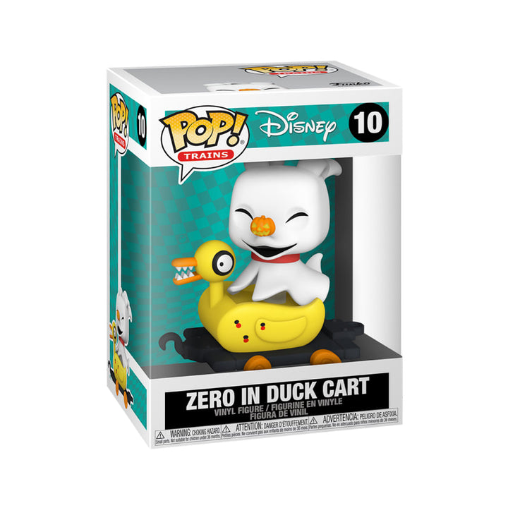 Disney: Nightmare Before Christmas Train-Zero in Duck Cart Funko 50633 Pop! Vinyl #10