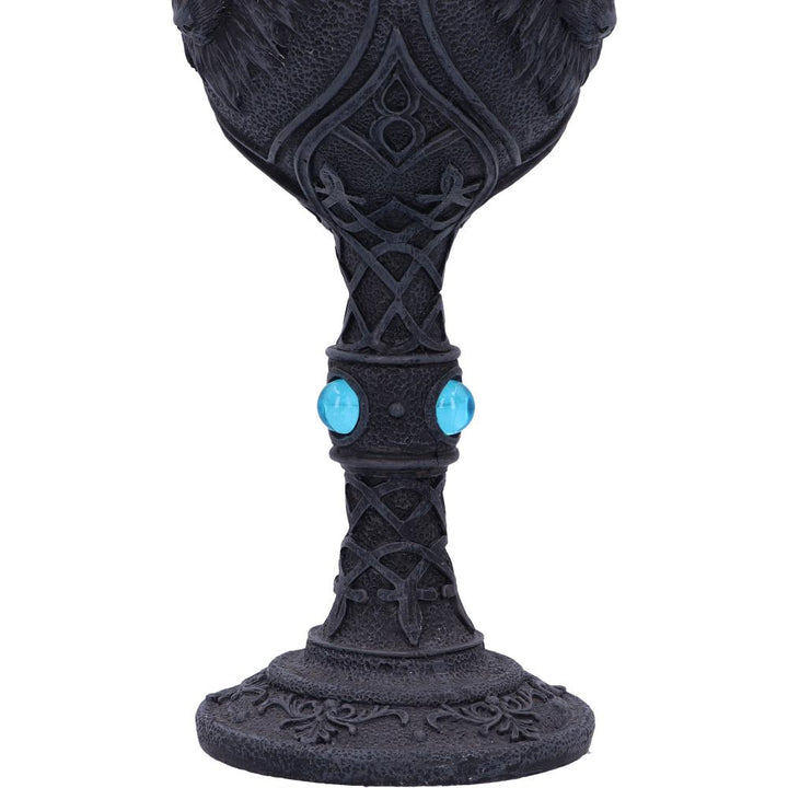 Nemesis Now U2501G6 Night Wolf Goblet Goblet 23cm Black