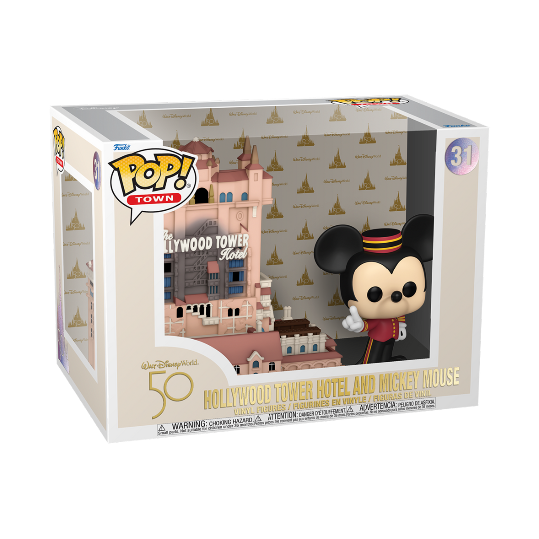 Walt Disney World 50th Anniversary - Tower of Terror with Mickey Funko 64377 Pop! Vinyl #31